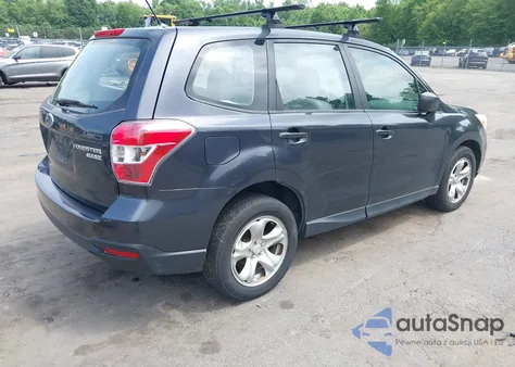 2014 Subaru Forester 2.5I z USA, uszkodzony, nr VIN JF2SJAAC1EH511084